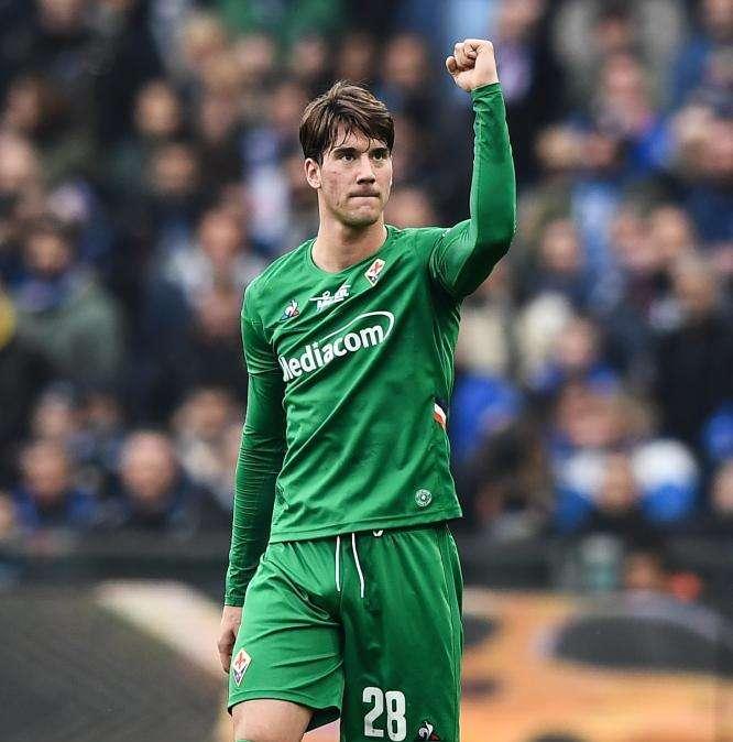 SAM-FIO 0-4, Doppietta di Vlahovic: è poker viola