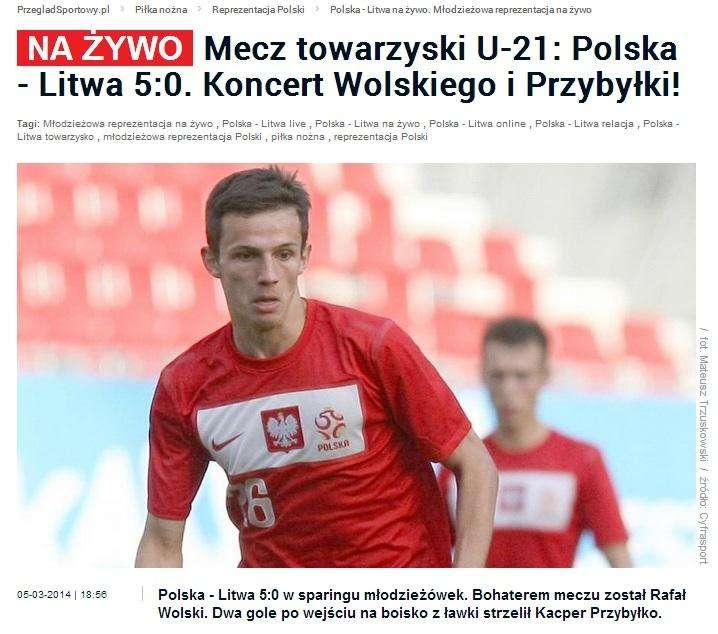WOLSKI, Con la Polonia U21 un gol, un assist e...