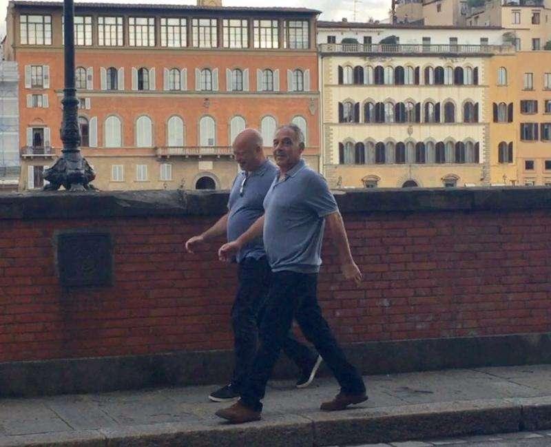VIDEO FV, Pallotta a passeggio sui Lungarni