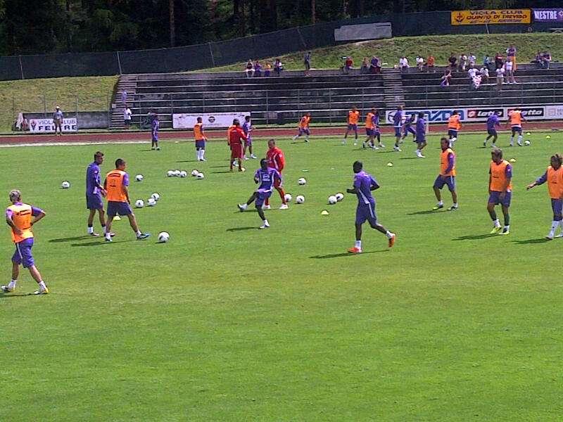 CORTINA, Via alla partitella a tutto campo