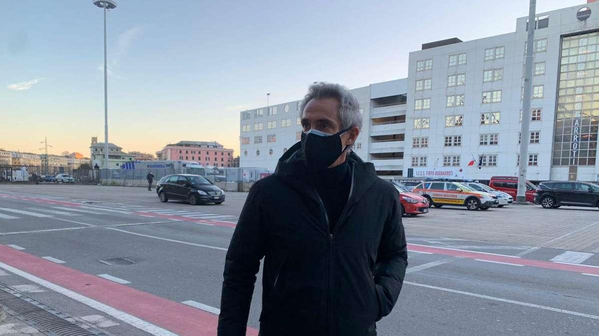FOTO FV, Sousa a Marassi per vedere Dragowski