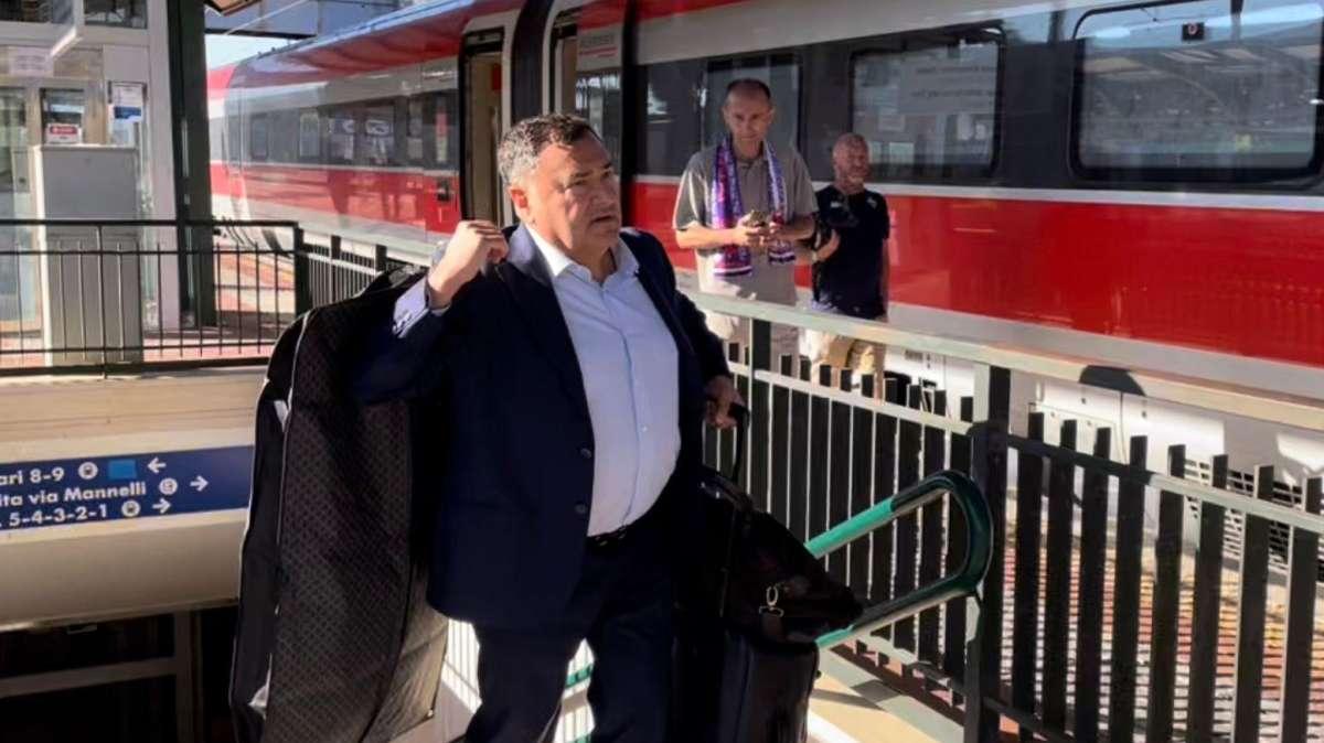FOTO FV, Barone parte con la squadra per Moena