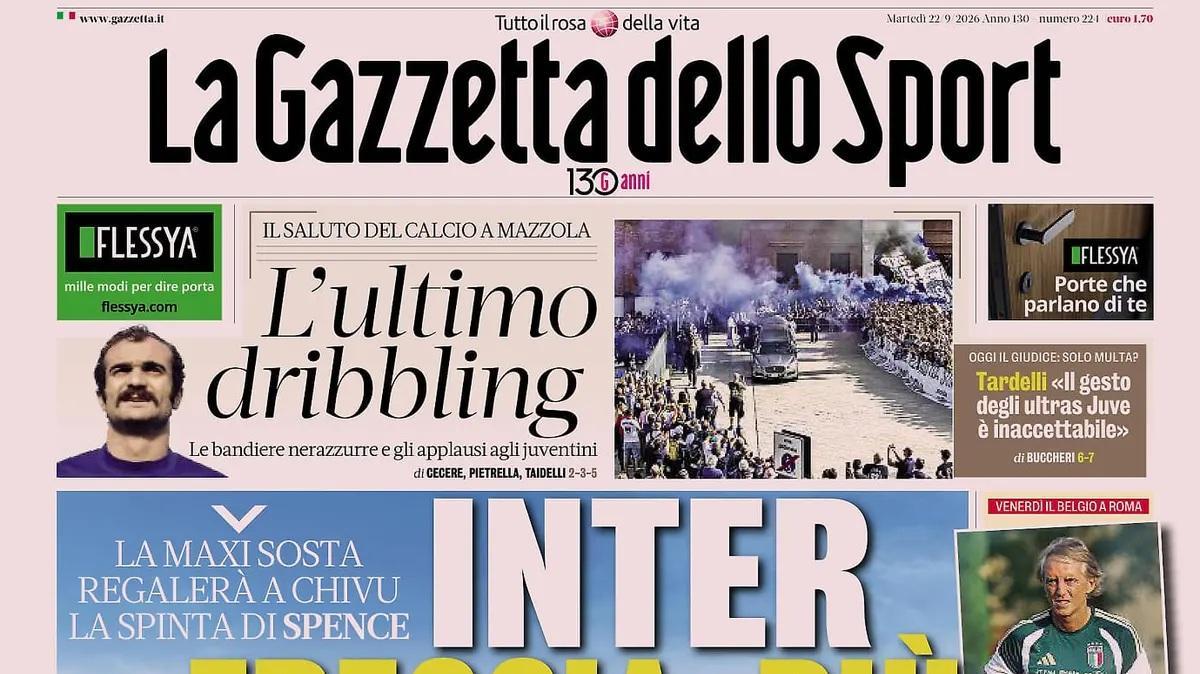 Rassegna stampa, le prime pagine dei quotidiani sportivi in edicola