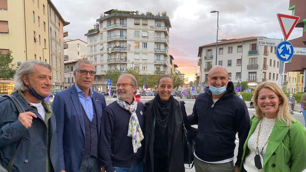 FOTO FV, Ex viola in piazza per la F. Bacciotti