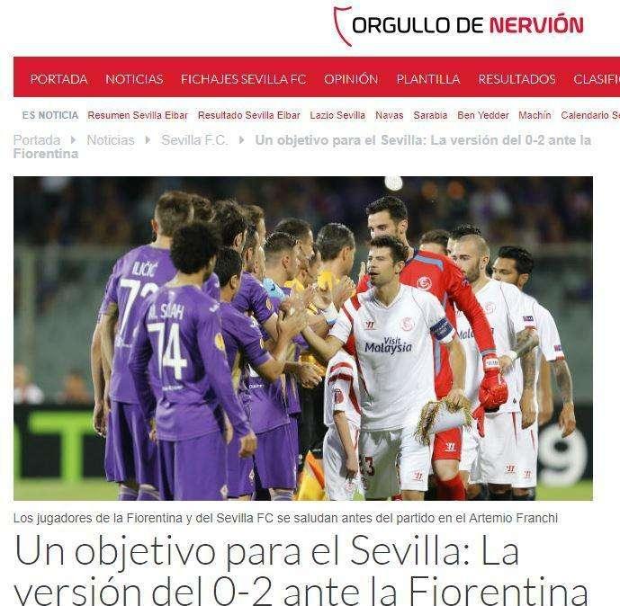 ABC SEVILLA, Con la Lazio una versione anti-viola