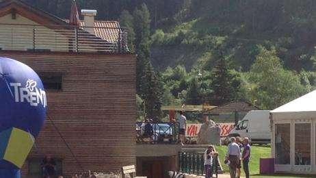 VIDEO FV, Della Valle in polo viola al "Benatti"