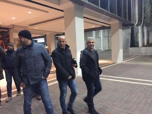 FOTO FV, In tribuna Di Biagio, Ballardini e Lucci