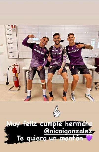 GONZALEZ, Compleanno al Cs con Quarta-Torreira