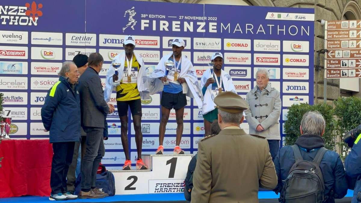 FIRENZE MARATHON, Il vincitore è l'etiope Kebede