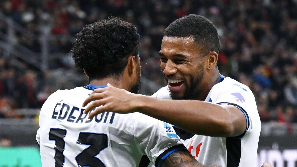 L'Atalanta vince di misura sul Milan che resta dietro la Fiorentina. Dea consolida 3^ posto