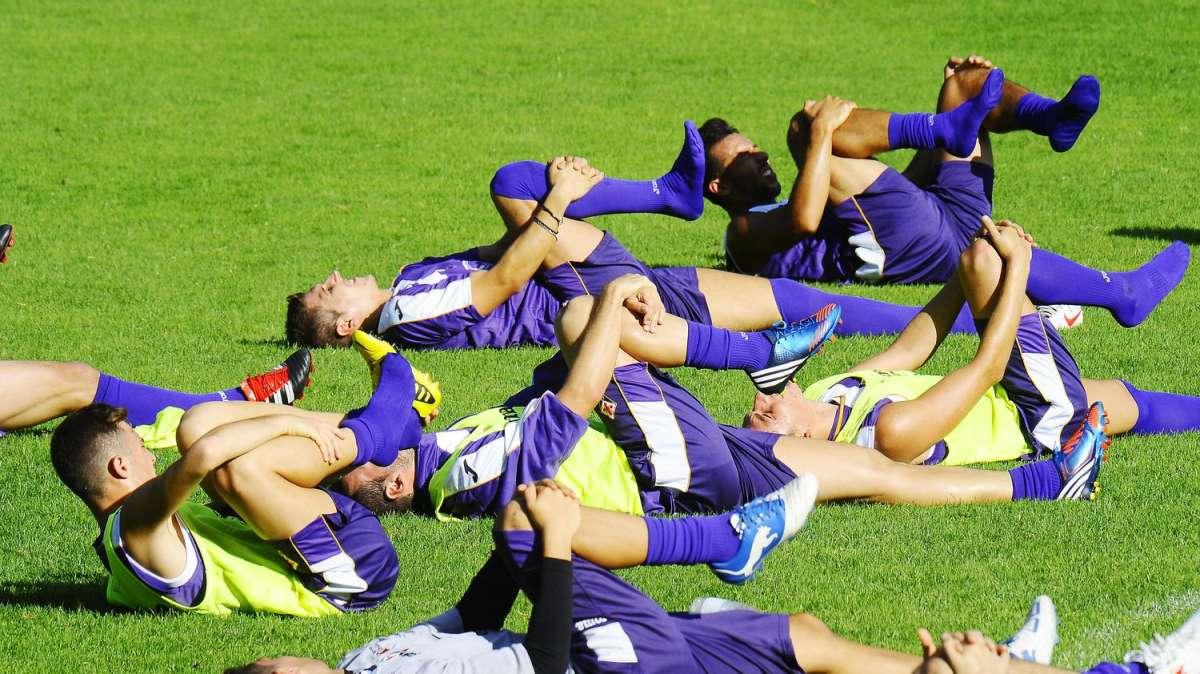 VIDEO FV, Il curioso allenamento con tre porte