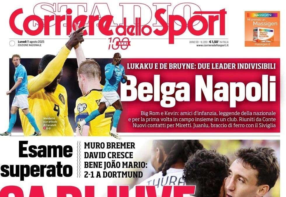 Rassegna stampa, le prime pagine dei quotidiani sportivi italiani in edicola oggi