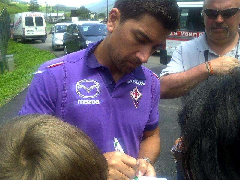 MOENA, Anche Pizarro "scende" tra i tifosi