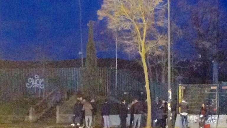 FOTO FV, Gruppetto di tifosi per la squadra