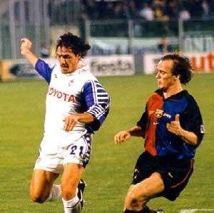 STORIA VIOLA, Quel gol fantastico (video)