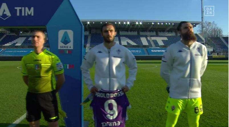 FOTO FV, L'ACF omaggia Pablito con una 9 speciale