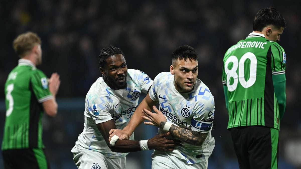 Serie A, Sassuolo-Inter 0-5: nerazzurri esagerati al Mapei. Allungo sul Milan