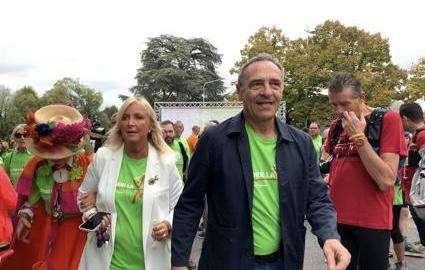 VIDEO FV, La partenza di Corri la Vita con Prandelli