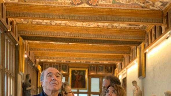 DIRETTORE UFFIZI, Visita Commisso ha portato bene