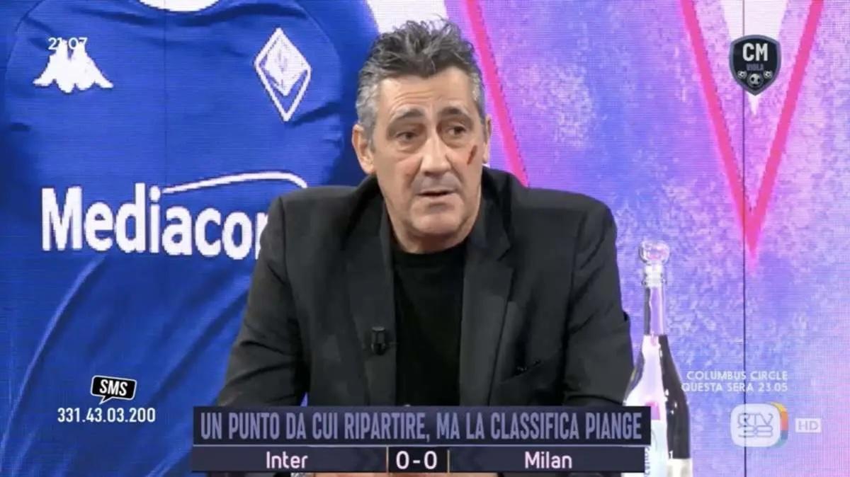 Aglietti: "Viola, non saprei dove intervenire. Grave che manchi pure il carattere"