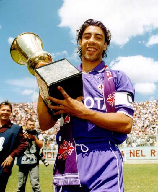 Rui Costa a Firenze: l'ex fantasista è al Viola Park per il Centenario
