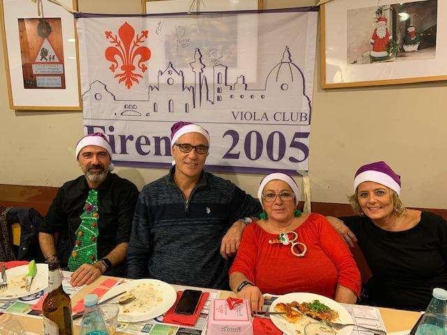 VC FIRENZE 2005, Martedì cena di Natale con Pin