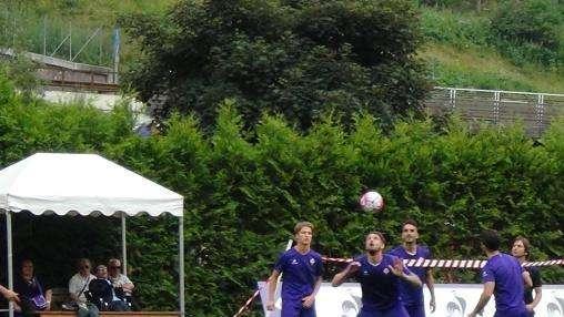 FOTO FV, Partita di calcio-tennis con Pepito Rossi