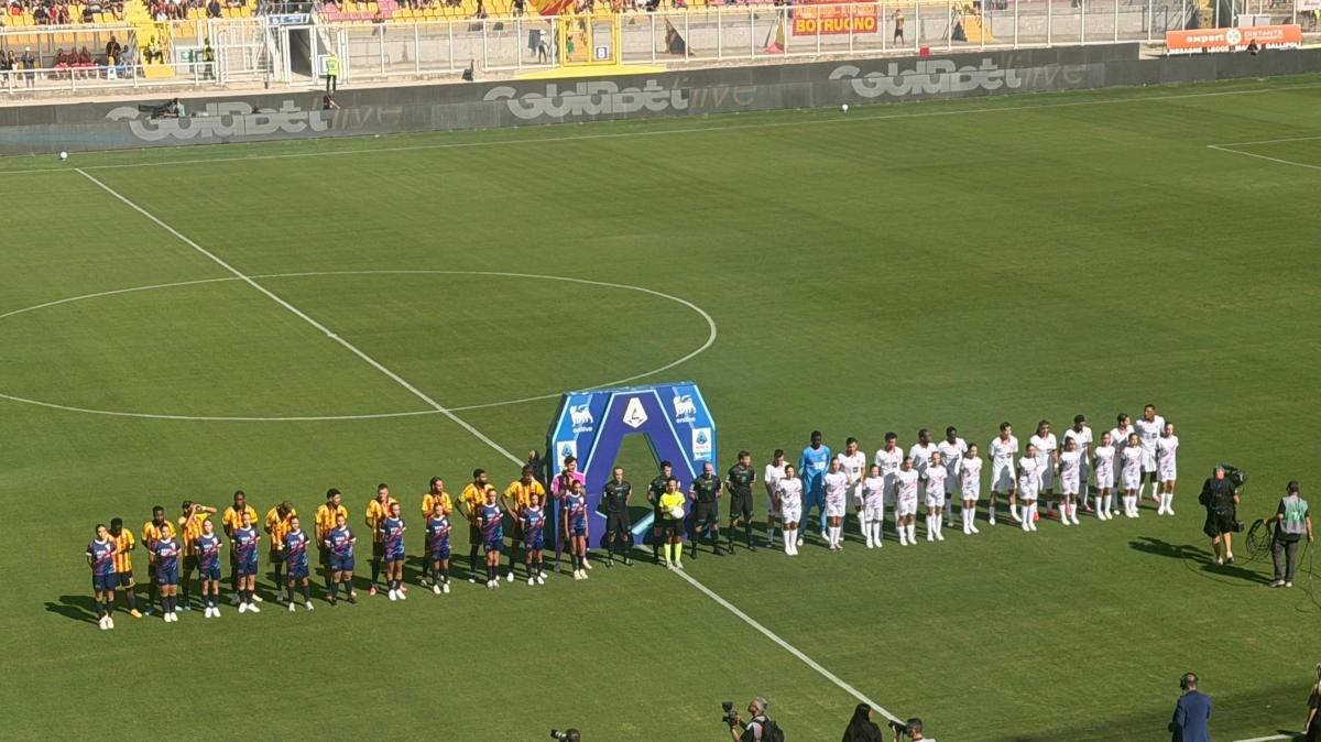 Lecce e Monza ricordano Lorena Isceri, lungo applauso allo stadio