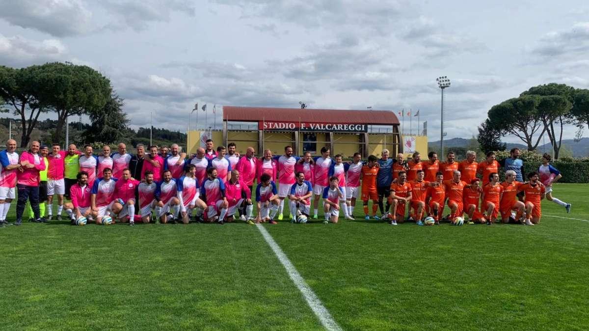 FOTO FV, A Coverciano match di stelle per beneficenza