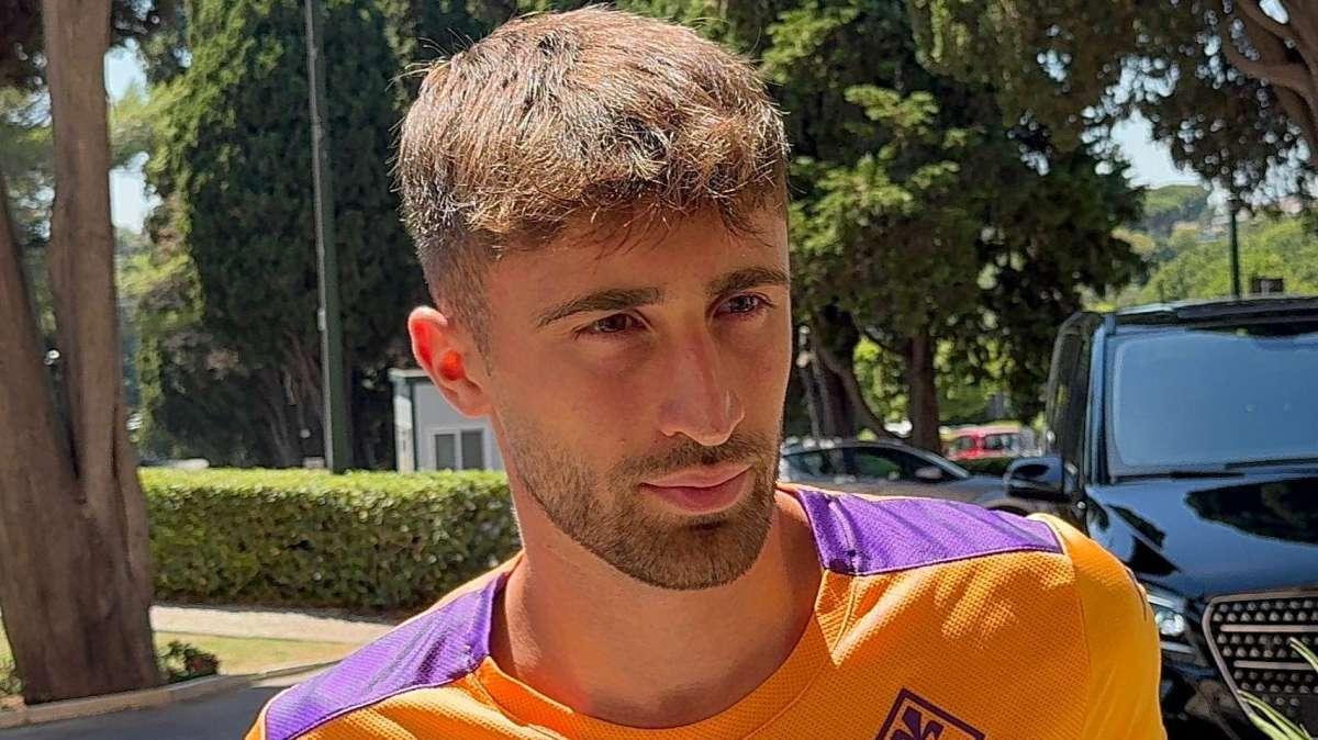 Mattia Viti a Villa Stuart per le visite: "Sono prontissimo". Ecco tutte le immagini