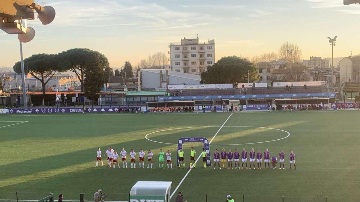 ACF FEMM.-ROMA, Rivivi il live di Firenzeviola