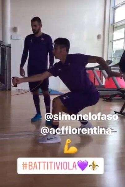 FOTO, Saponara e Lo Faso si allenano in palestra