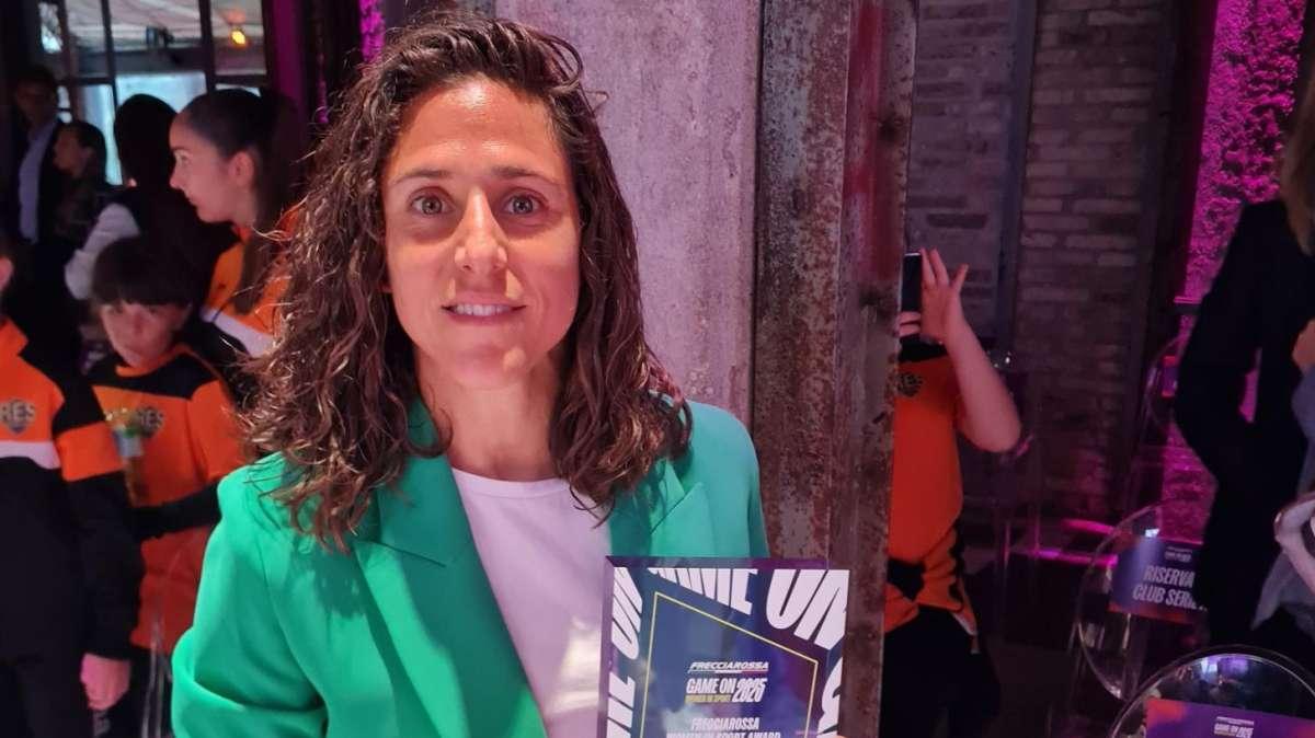 Fiorentina Femminile, premio speciale alla Boquete: suo il "Frecciarossa Women in Sport Award" (la foto)