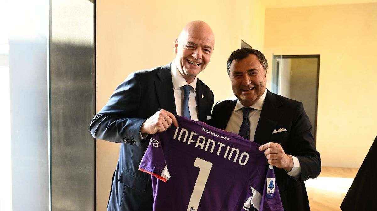 FOTO, Le immagini della visita odierna al Viola Park
