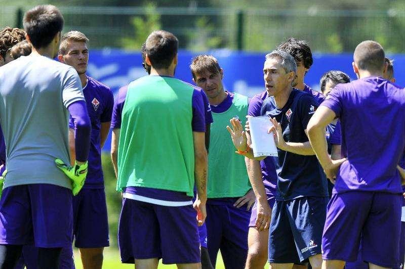 MOENA, Allenamento finito per la Fiorentina