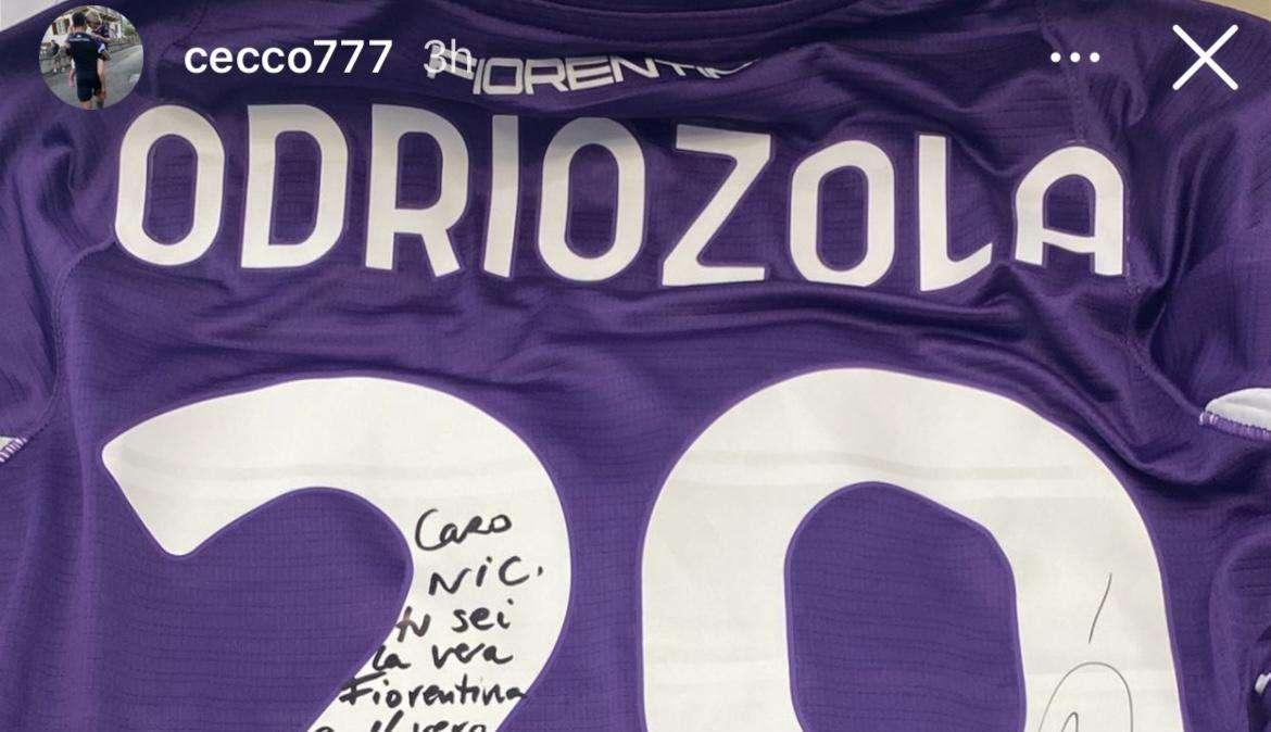 ODRIOZOLA, E quella maglia regalata a Cecconi