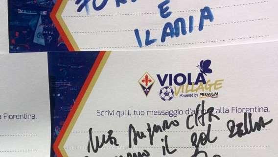 P.SOUSA, Il suo messaggio sul muro dei ricordi