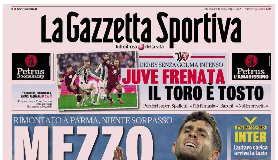 Rassegna stampa, le prime pagine dei quotidiani sportivi in edicola