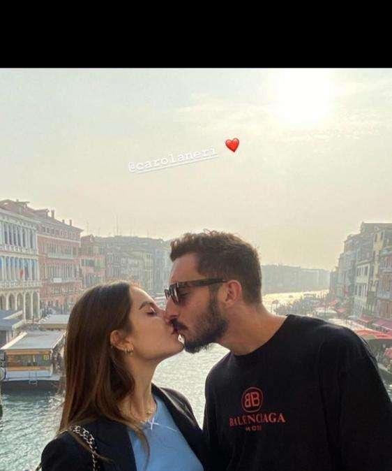 FOTO, Ceccherini a Venezia con la sua Carola