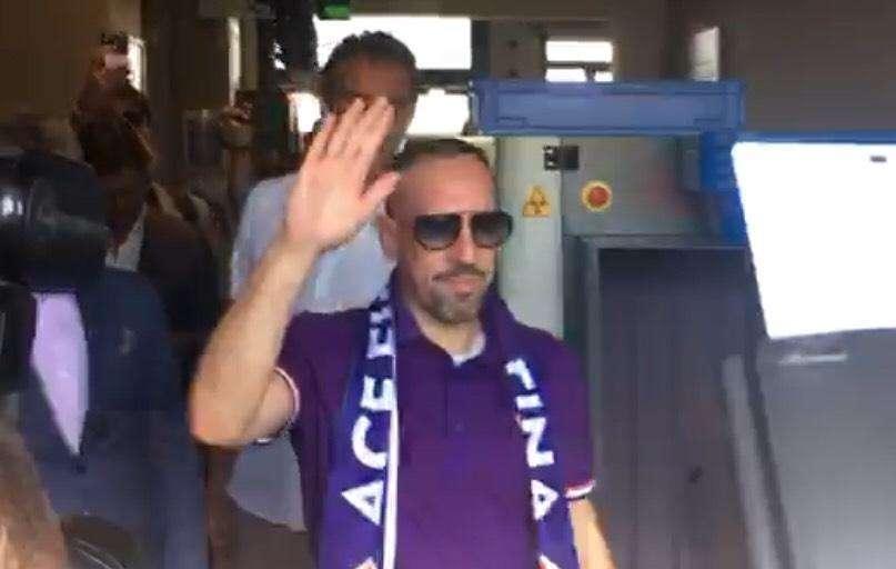 RIBERY, Cena in centro con Montella, Pradè e Barone