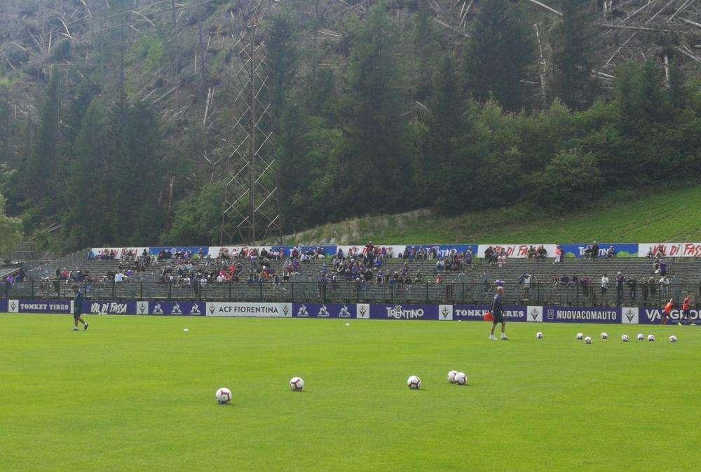 MOENA, Più di 100 tifosi a vedere la seduta odierna