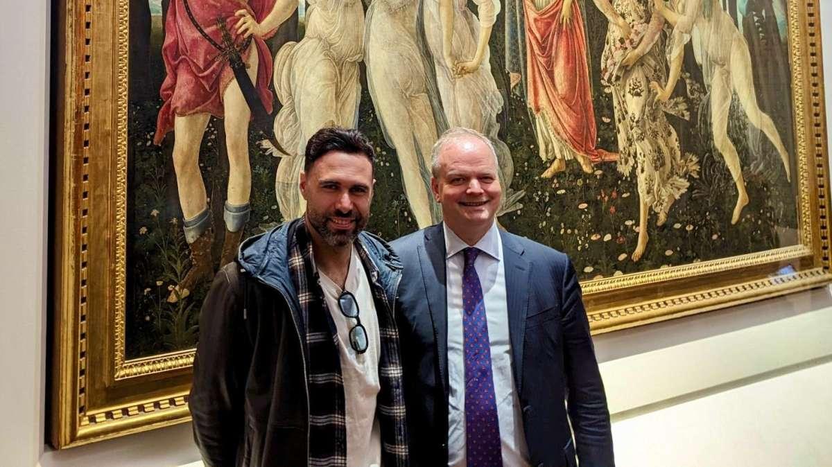 UFFIZI, Sirigu e Terracciano in visita alla Galleria