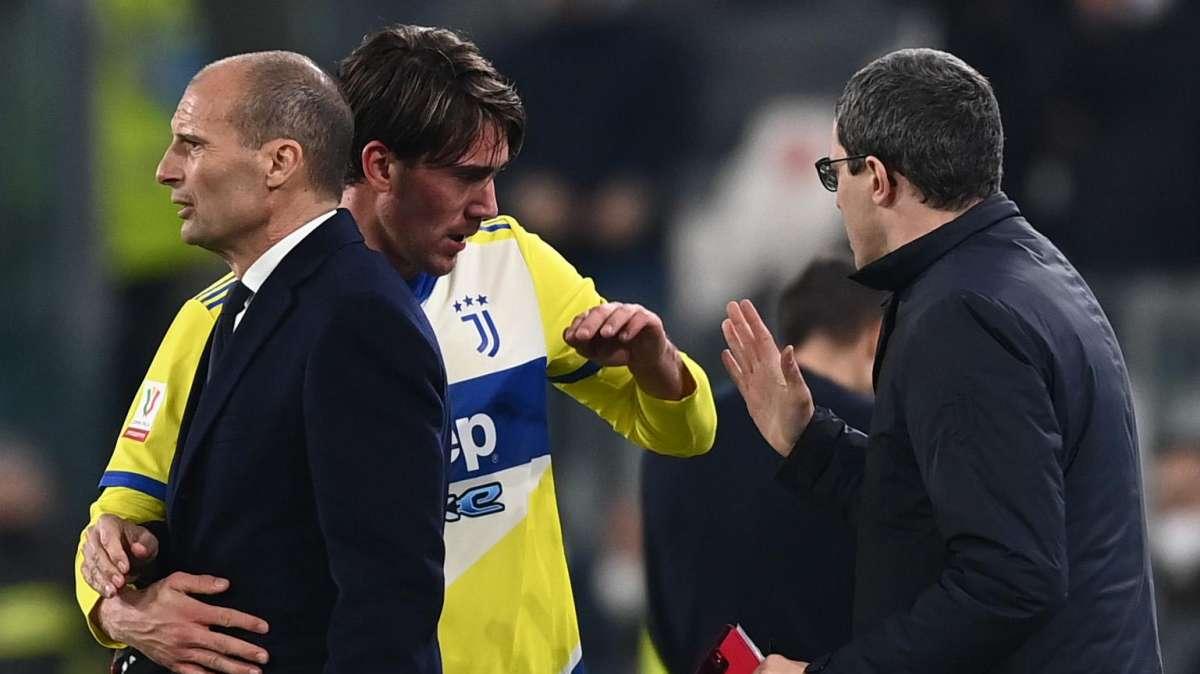ALLEGRI, La finale di Vlahovic? Farà bene: è sereno