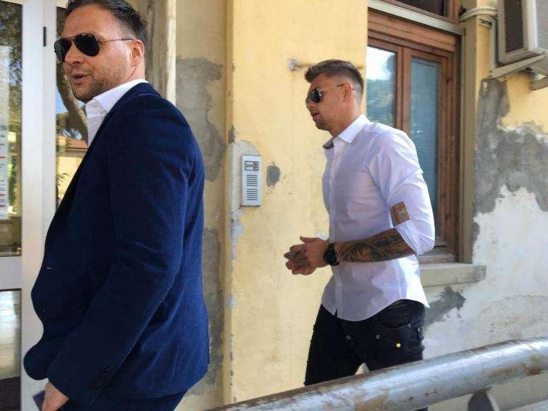 FOTO FV, Dragowski a Careggi per le visite mediche