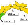 Allerta meteo di colore giallo sul centro levante per domani