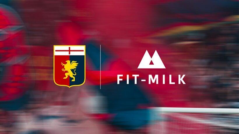 Genoa, prosegue la partnership con FIT-MILK per il 2026/27