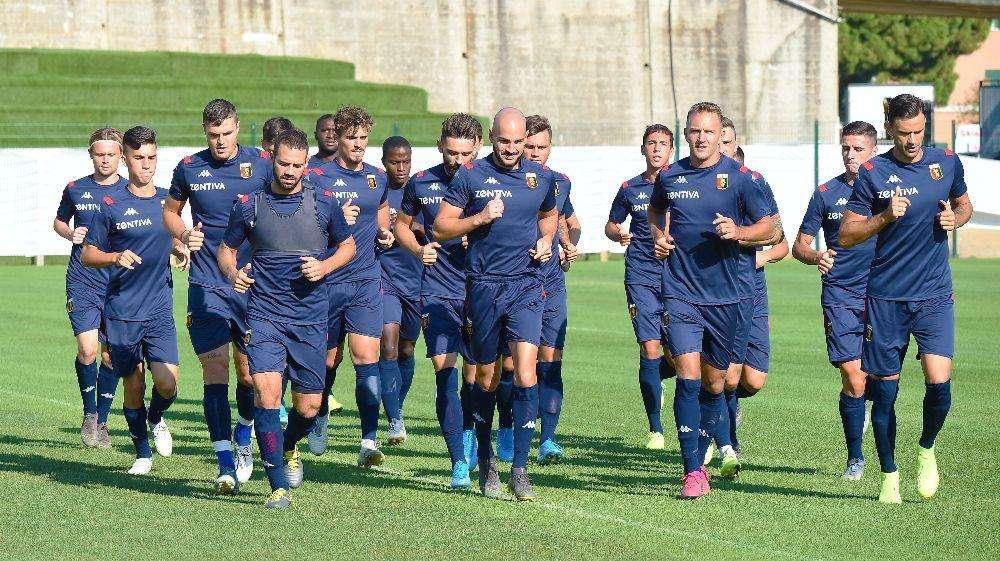 Genoa al lavoro senza i nazionali