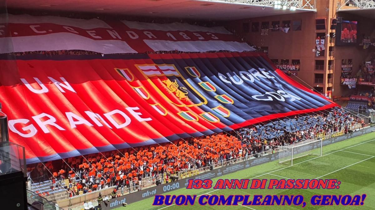 Buon Compleanno, Genoa! 133 anni di vita e non sentirli