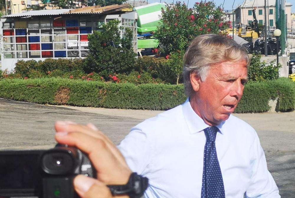 Enrico Preziosi a Pegli: "Il Genoa è sempre in vendita, lo grido forte"