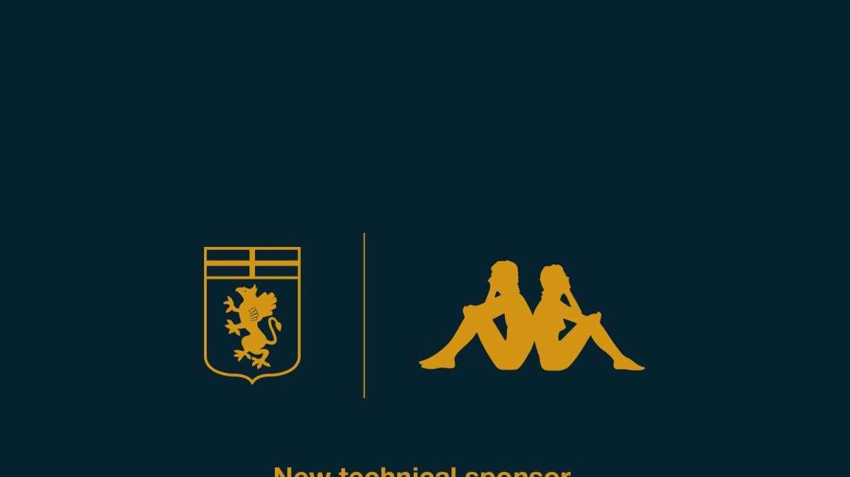 Genoa, il nuovo sponsor tecnico è Robe di Kappa
